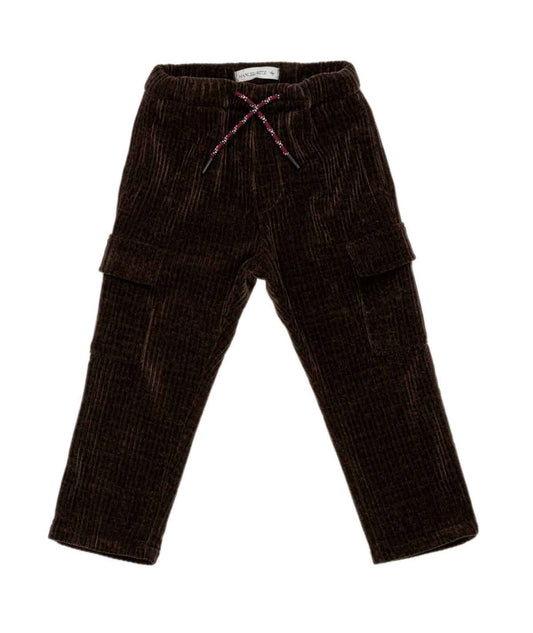 Boy Corduroy Cargo Pants Brown / 8Y