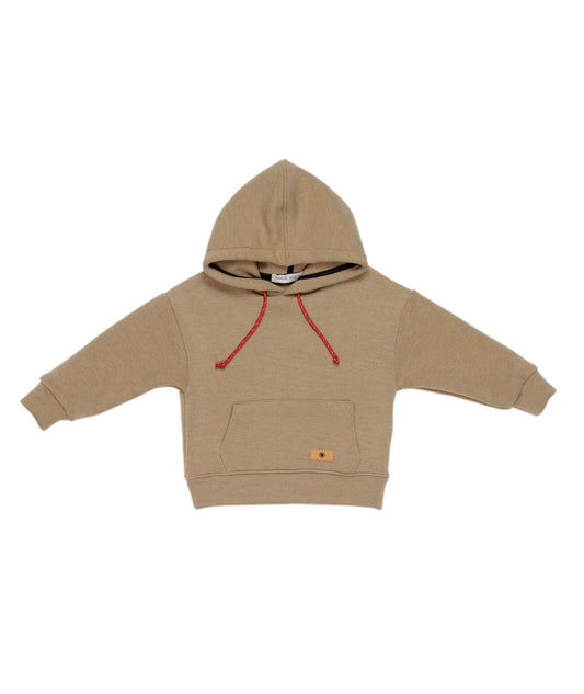 Boy Hooded Sweatshirt with Kangaroo Pocket