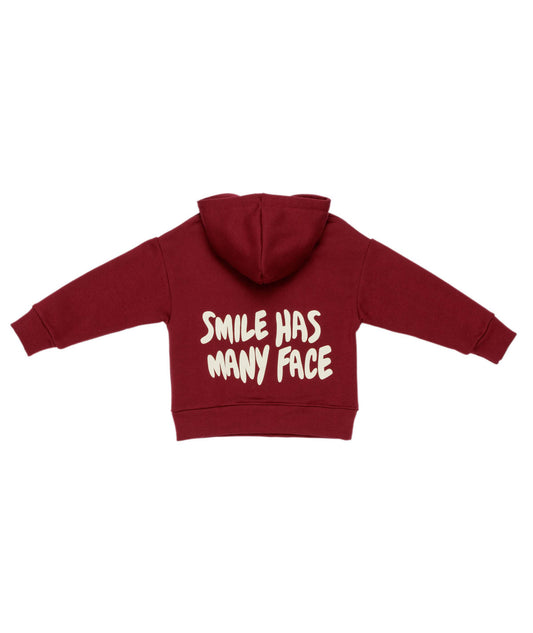 Boy Hooded Sweatshirt with Logo Embroidery