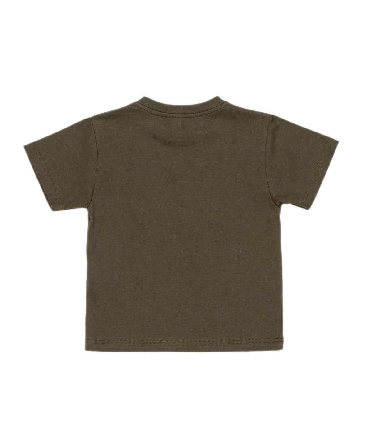 Boy Short Sleeve Logo T-Shirt Military Green / 8Y