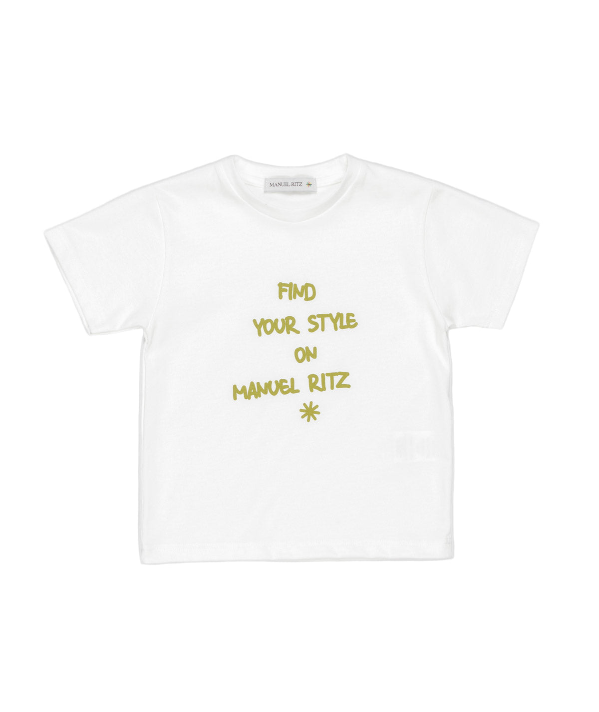 Boy Short Sleeve Printed T-Shirt Milk-Oil / 8Y