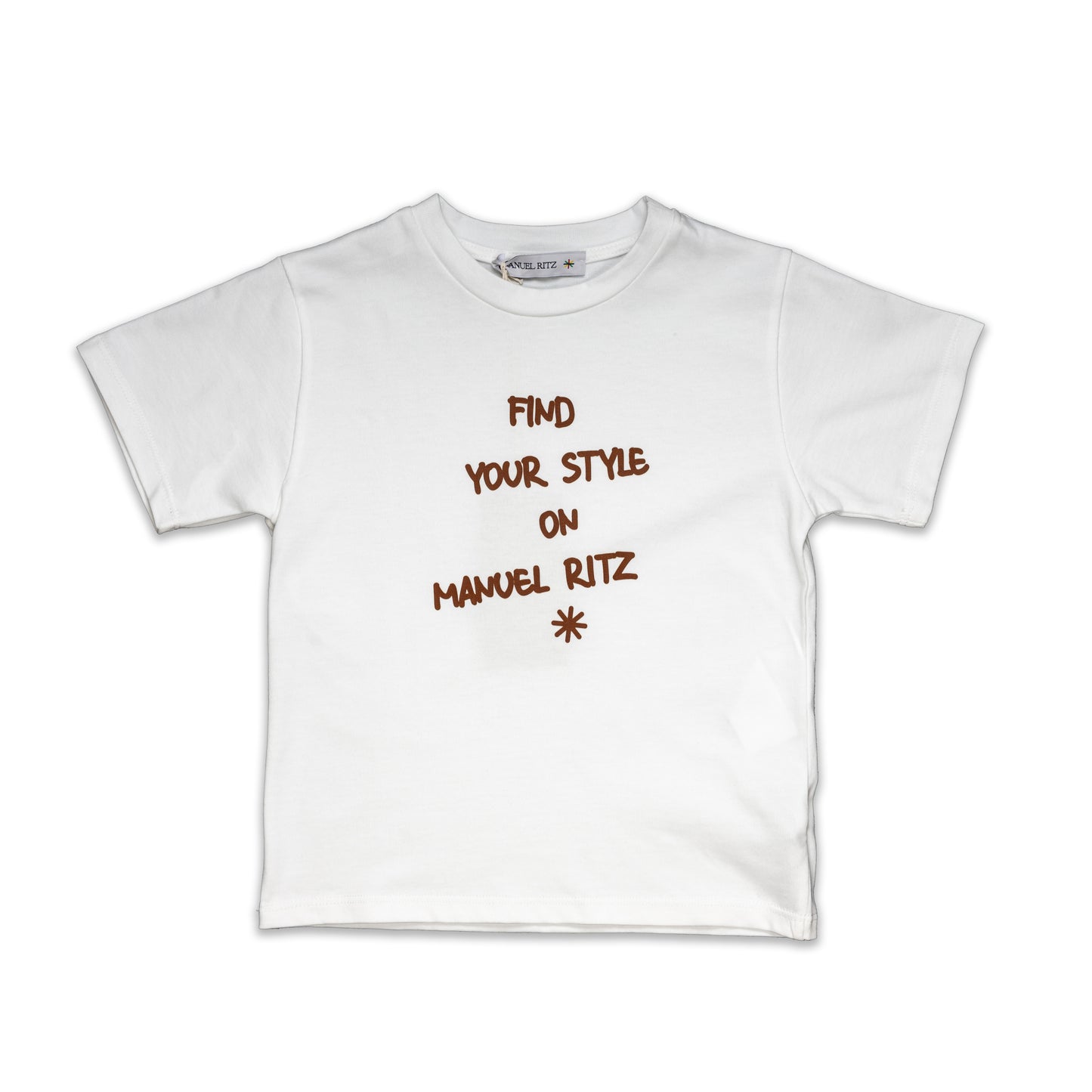 Boy Short Sleeve Printed T-Shirt White and Green / 8Y