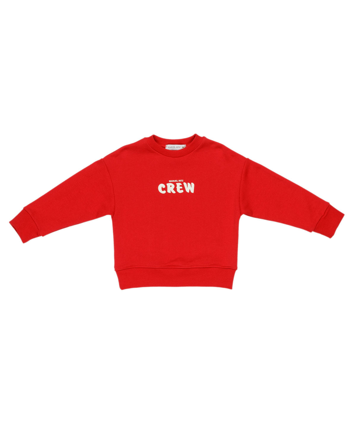 Boy Red Crewneck Sweatshirt