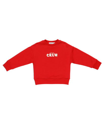 Boy Red Crewneck Sweatshirt