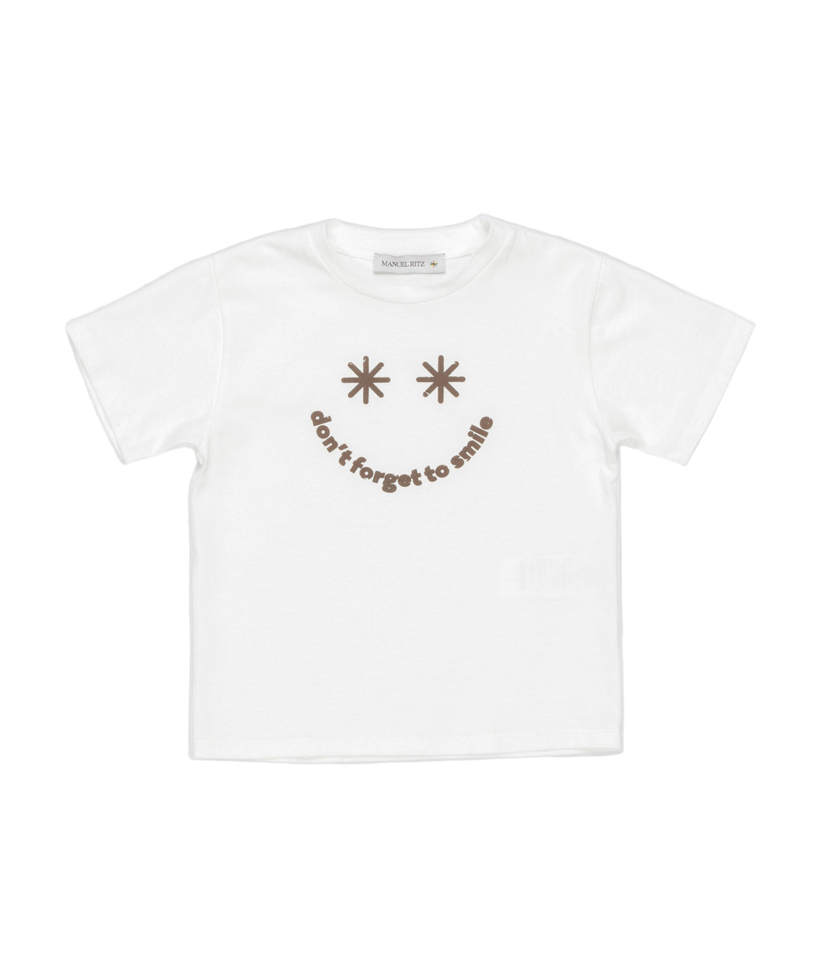 Boy White "Don't Forget to Smile" T-Shirt