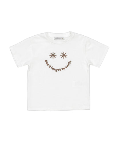 Boy White "Don't Forget to Smile" T-Shirt