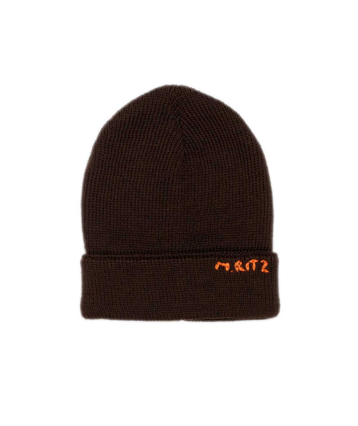 Boy Knit Beanie with Logo Embroidery