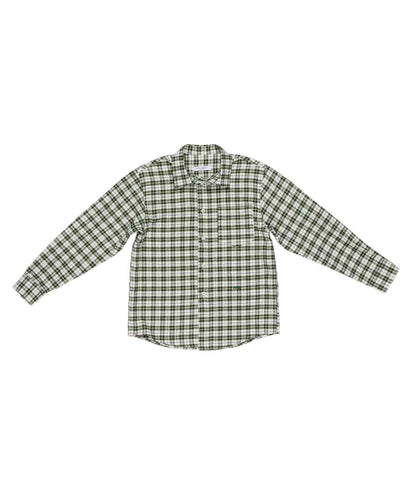 Boy Checked Shirt Green / 8Y
