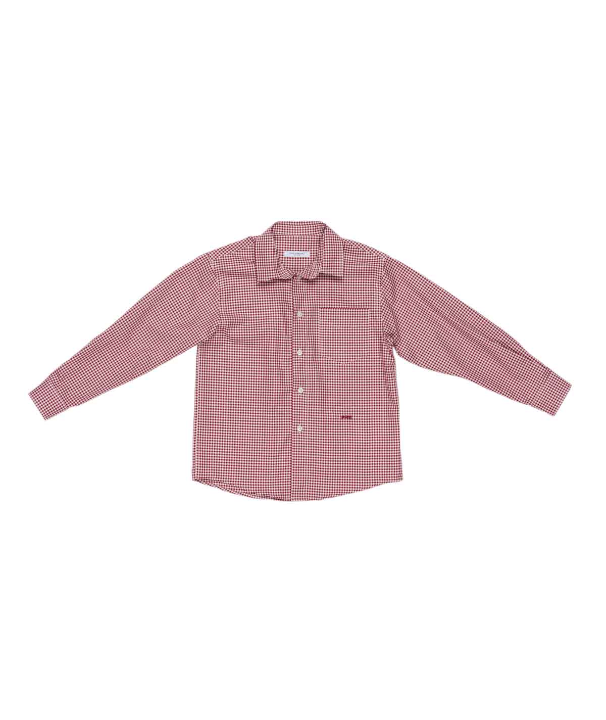 Boy Checked Shirt Red / 8Y