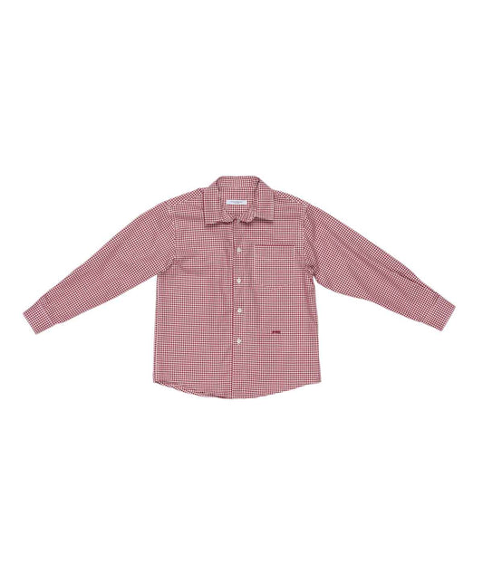Boy Checked Shirt Red / 8Y