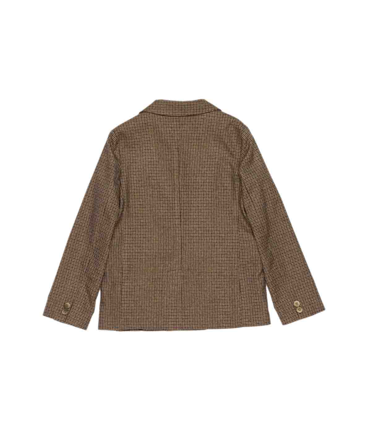 Boy Checked Blazer Brown / 8Y
