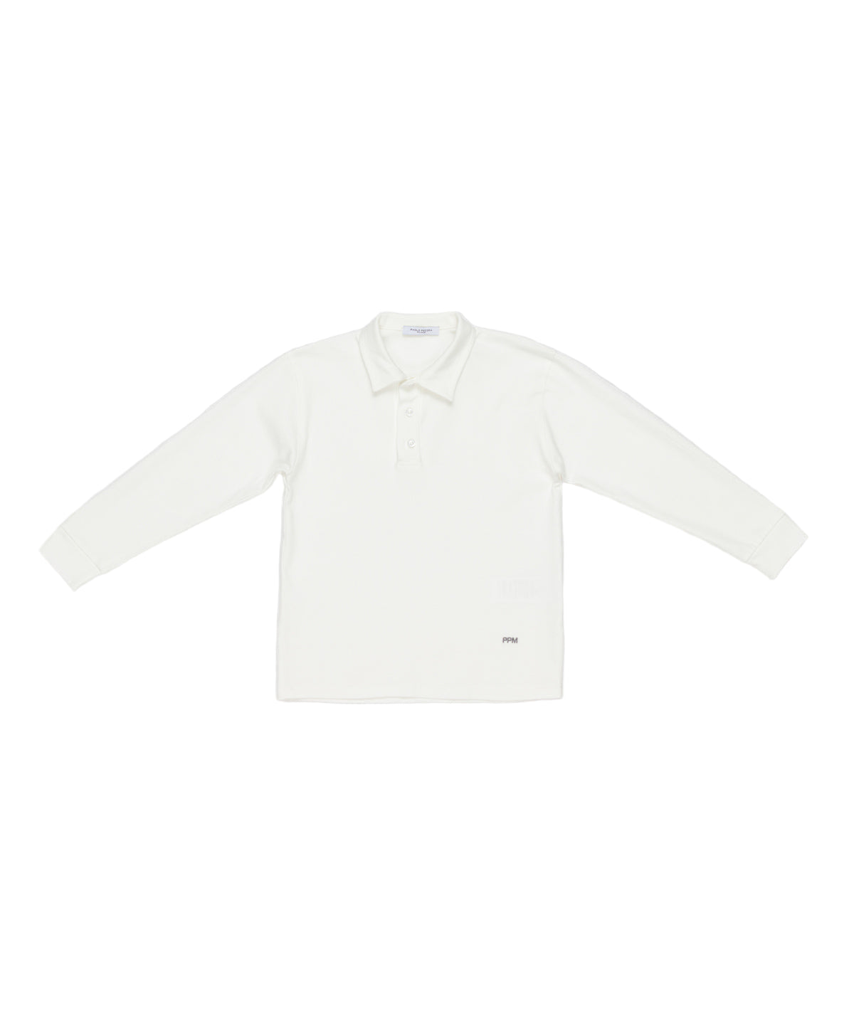 Boy's Long Sleeve Polo Shirt Beige / 8Y