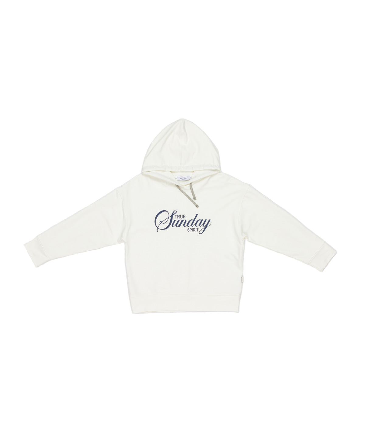 Boy Hooded Sweatshirt with Graphic Beige / 8Y