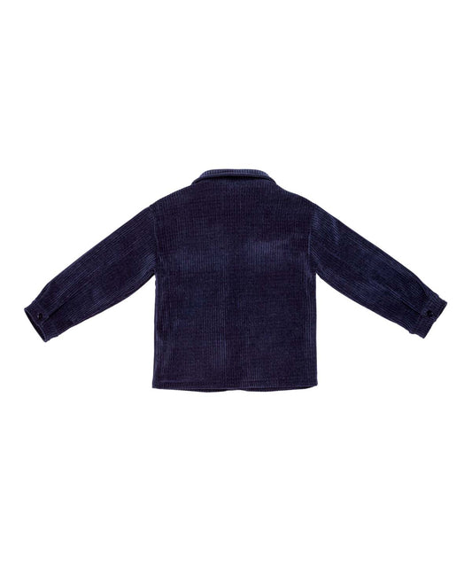 Boy Corduroy Shirt with Long Sleeves Blue / 8Y