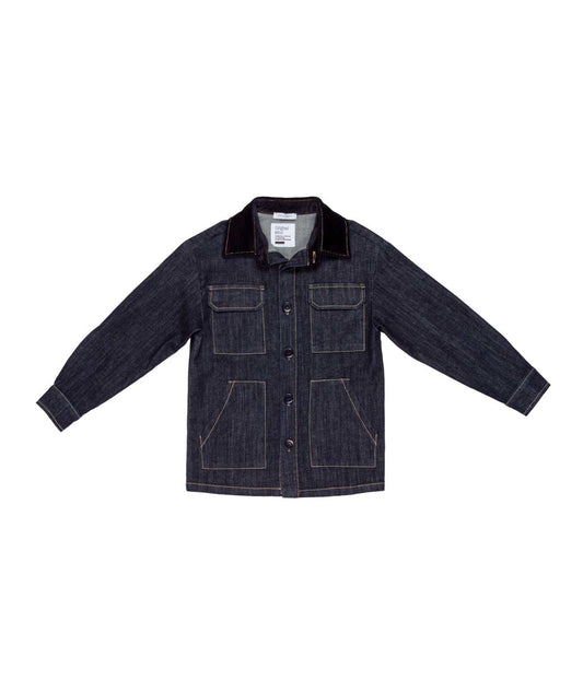 Boy Denim Shirt with Long Sleeves Blue / 8Y